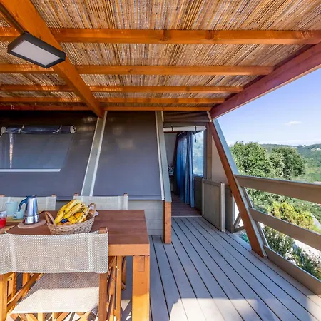 Luxusní stan Il Castagno Toscana Glamping Campiglia Marittima